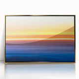 Sunset Motion Abstract Wall Art – Bold Modern Canvas Photography