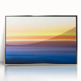 Sunset Motion Abstract Wall Art – Bold Modern Canvas Photography