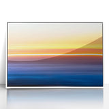 Sunset Motion Abstract Wall Art – Bold Modern Canvas Photography