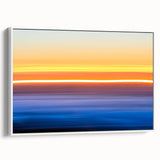 Sunset Motion Abstract Wall Art – Bold Modern Canvas Photography
