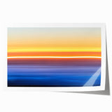 Sunset Motion Abstract Wall Art – Bold Modern Canvas Photography