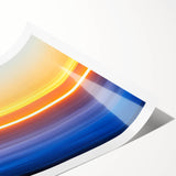 Sunset Motion Abstract Wall Art – Bold Modern Canvas Photography