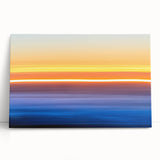 Sunset Motion Abstract Wall Art – Bold Modern Canvas Photography