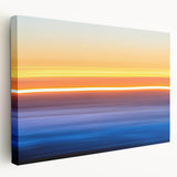 Sunset Motion Abstract Wall Art – Bold Modern Canvas Photography
