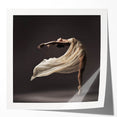 Graceful Motion in Flow – Minimalist Emotive Figure Wall Art
