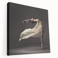 Graceful Motion in Flow – Minimalist Emotive Figure Wall Art