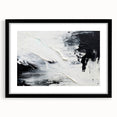 Textured Black & White Abstract Bedroom Wall Art – Canvas & Prints