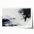 Textured Black & White Abstract Bedroom Wall Art – Canvas & Prints