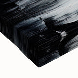 Textured Black & White Abstract Bedroom Wall Art – Canvas & Prints