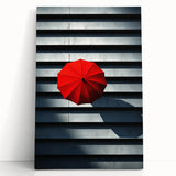 Black and white architectural sketch on a large stretched canvas, ideal for kitchen wall art or bedroom decor.