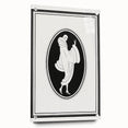 Elegant Art Deco Wall Art – Stylish Monochrome Fashion Illustration