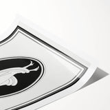 Elegant Art Deco Wall Art – Stylish Monochrome Fashion Illustration