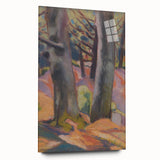 Expressionist Tree Study – Serene Abstract Nature Canvas Wall Art