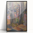 Expressionist Tree Study – Serene Abstract Nature Canvas Wall Art