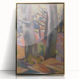 Expressionist Tree Study – Serene Abstract Nature Canvas Wall Art