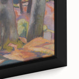 Expressionist Tree Study – Serene Abstract Nature Canvas Wall Art