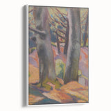 Expressionist Tree Study – Serene Abstract Nature Canvas Wall Art