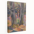 Expressionist Tree Study – Serene Abstract Nature Canvas Wall Art
