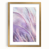 Floral and botanical frame showcasing an elegant gold mat, designed for home decor enhancement, featuring intricate details and a modern aesthetic.