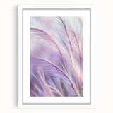 Floral and botanical frame design with a white mat, showcasing vibrant flowers and greenery, perfect for home decor or gift giving. Ideal for nature lovers.