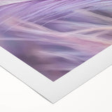 Floral and botanical rolled canvas art print showcasing vibrant, detailed flower designs in soft pastel colors, elegantly wrapped for protection in a sturdy cardboard tube. Perfect for home décor or gifting.