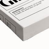 Large black and white landscape art painting on stretched canvas, depicting rolling hills, ideal for bedroom wall decor.