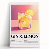 Large black and white stretched canvas depicting various foods and drinks, ideal for kitchen wall art.