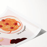 Extra large wall art featuring line art flowers in monochrome, rolled print format, ideal for large living room decor.