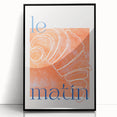 Large abstract wall art featuring assorted pastries in muted colors on framed acrylic, ideal for kitchen decor.