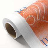 Art Deco poster featuring an assortment of pastries in muted pastel tones on rolled canvas, ideal for nursery wall art.