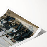 Raising the American Flag - Fourth of July Decorations