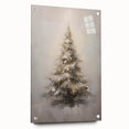 Winter Wonderland Christmas Wall Art – Elegant Snowy Tree
