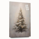 Winter Wonderland Christmas Wall Art – Elegant Snowy Tree
