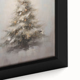 Winter Wonderland Christmas Wall Art – Elegant Snowy Tree