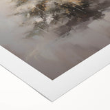 Winter Wonderland Christmas Wall Art – Elegant Snowy Tree