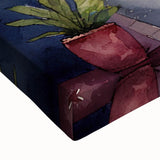 Mexican Party Wall Art - Colorful Street with Papel Picado Banners