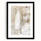 Delicate Feather - Easter Wall Art, Easter Canvas Prints, Home Decor