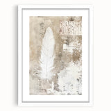 Delicate Feather - Easter Wall Art, Easter Canvas Prints, Home Decor