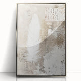 Delicate Feather - Easter Wall Art, Easter Canvas Prints, Home Decor