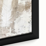 Delicate Feather - Easter Wall Art, Easter Canvas Prints, Home Decor