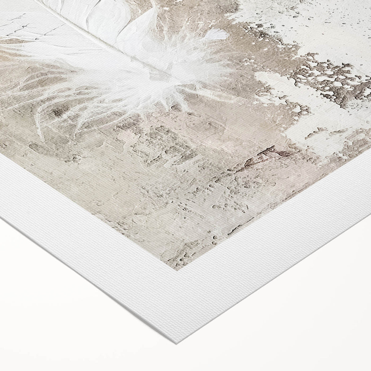 Delicate Feather - Easter Wall Art, Easter Canvas Prints, Home Decor