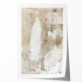 Delicate Feather - Easter Wall Art, Easter Canvas Prints, Home Decor
