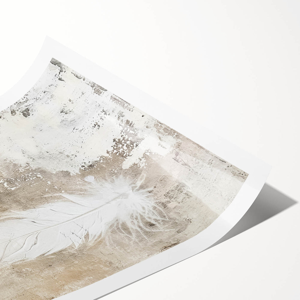 Delicate Feather - Easter Wall Art, Easter Canvas Prints, Home Decor