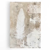 Delicate Feather - Easter Wall Art, Easter Canvas Prints, Home Decor