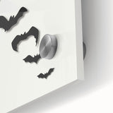 Flying Bats Halloween Wall Art - Spooky Halloween Wall Decorations