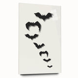 Flying Bats Halloween Wall Art - Spooky Halloween Wall Decorations