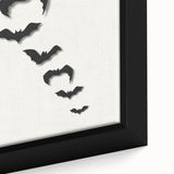 Flying Bats Halloween Wall Art - Spooky Halloween Wall Decorations