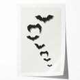 Flying Bats Halloween Wall Art - Spooky Halloween Wall Decorations