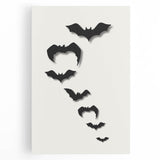 Flying Bats Halloween Wall Art - Spooky Halloween Wall Decorations