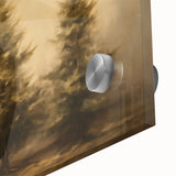 Rustic Pine Trees - Thanksgiving Wall Hangings Canvas